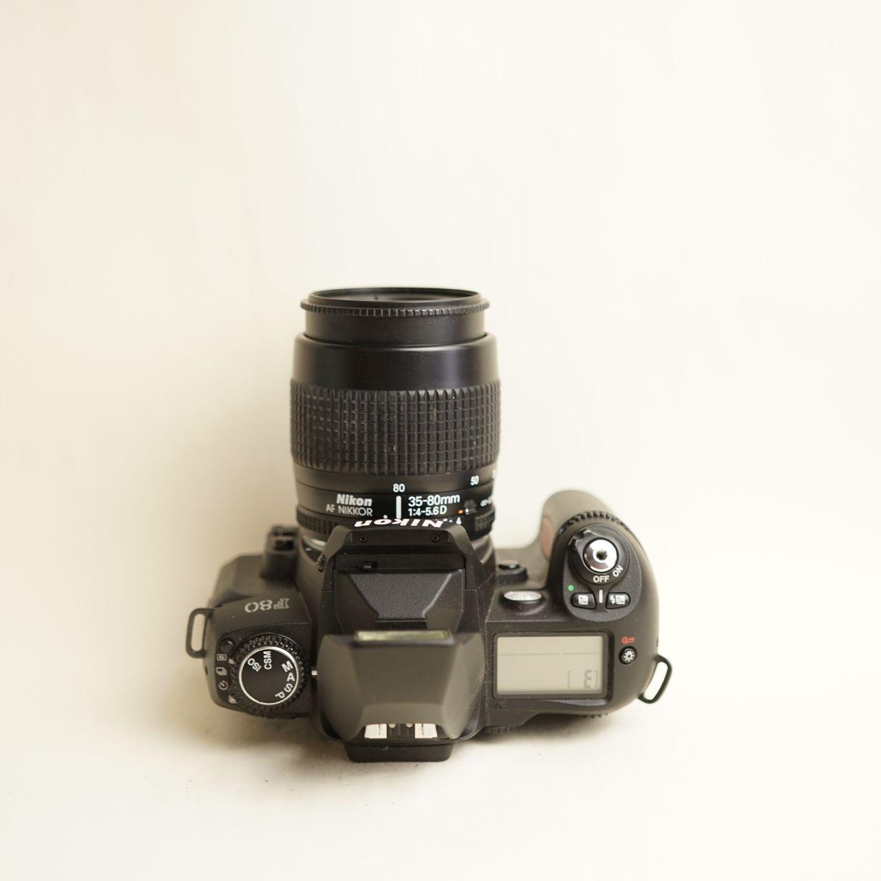 Nikon F80 Film Camera | 35mm SLR | Tested & Working | Black