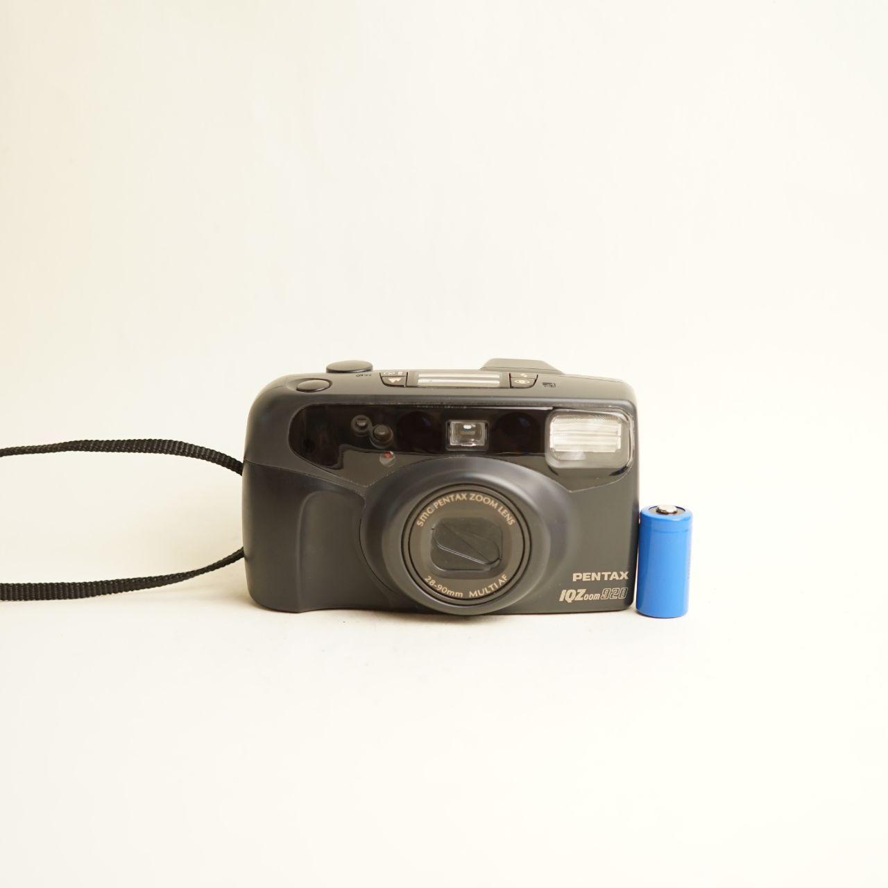 Pentax IQZoom 920 Film Camera | 35mm Point & Shoot | Tested & Working | Grey