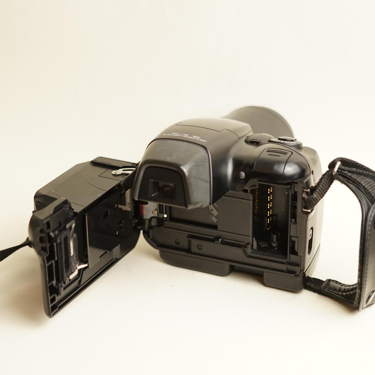 Olympus IS-3 DLX Film Camera | 35mm SLR | Tested & Working | Black