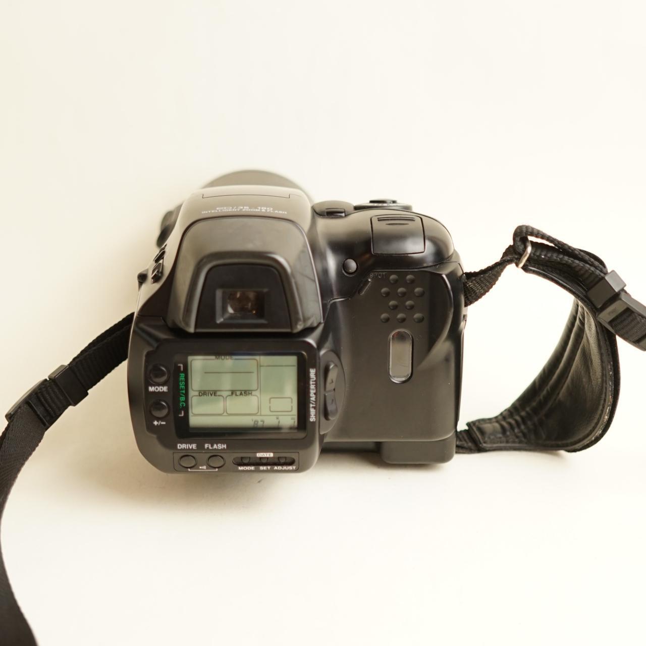 Olympus IS-3 DLX Film Camera | 35mm SLR | Tested & Working | Black