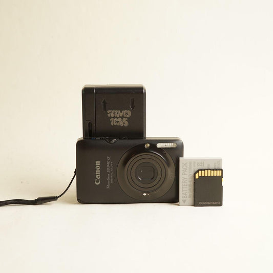 Canon PowerShot SD940 IS Digital Camera | 12.1MP | Tested & Working | Black
