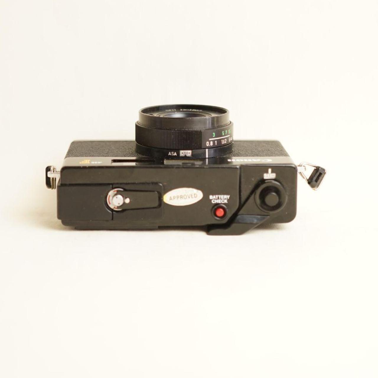Canon A35F Film Camera | 35mm Rangefinder | Tested & Working | Black