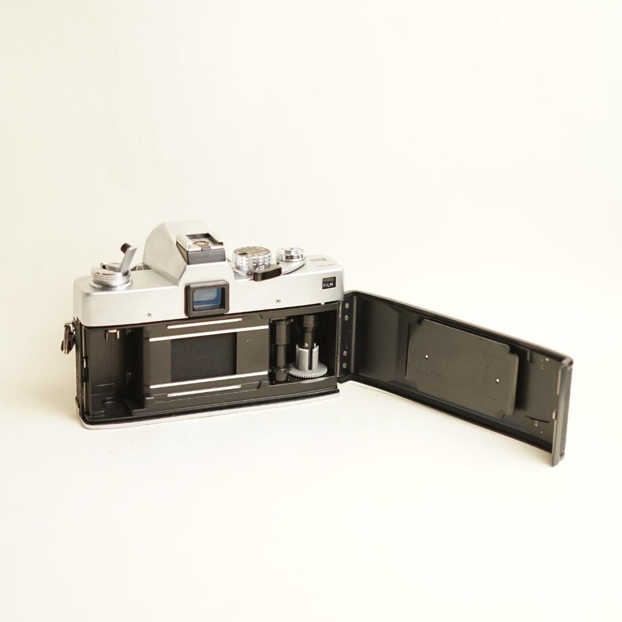 Minolta SRT202 Film Camera | FULLY CLA'D | 35mm SLR | Tested & Working | Black & Silver