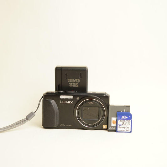 Panasonic Lumix DMC-ZS30 Digital Camera | 18.1MP | Tested & Working | Black