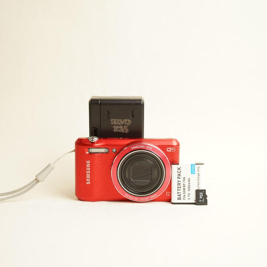 Samsung WB35F Digital Camera | 16.2MP | Tested & Working | Red