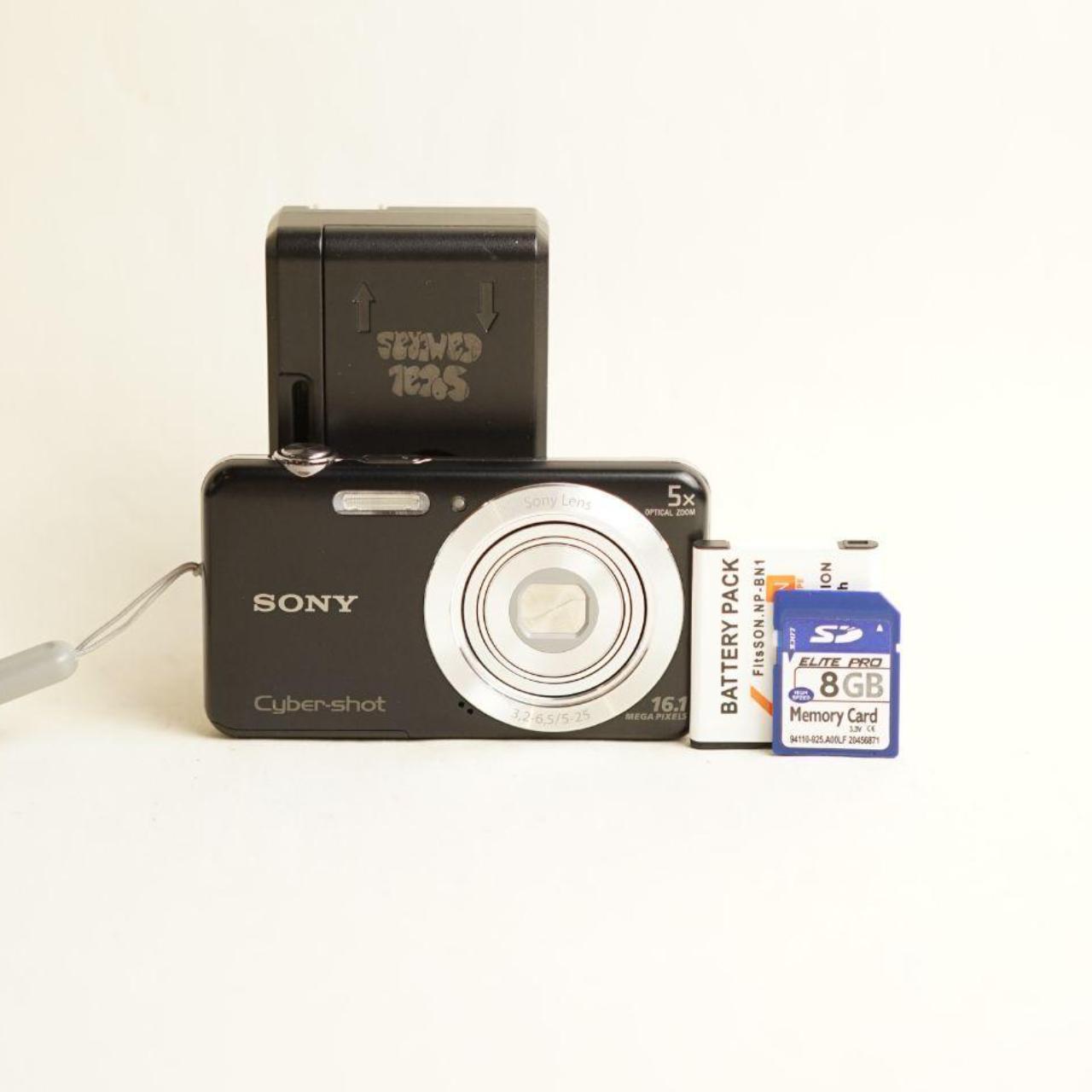Sony Cyber-shot DSC-W710 Digital Camera | 16.1MP | Tested & Working | Black