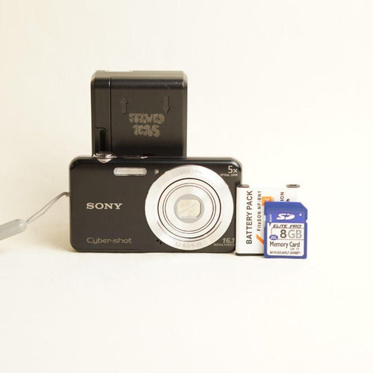 Sony Cyber-shot DSC-W710 Digital Camera | 16.1MP | Tested & Working | Black