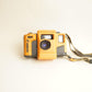 Canon Sure Shot A-1 (AS-6) Film Camera | 35mm Point & Shoot | Tested & Working | Yellow