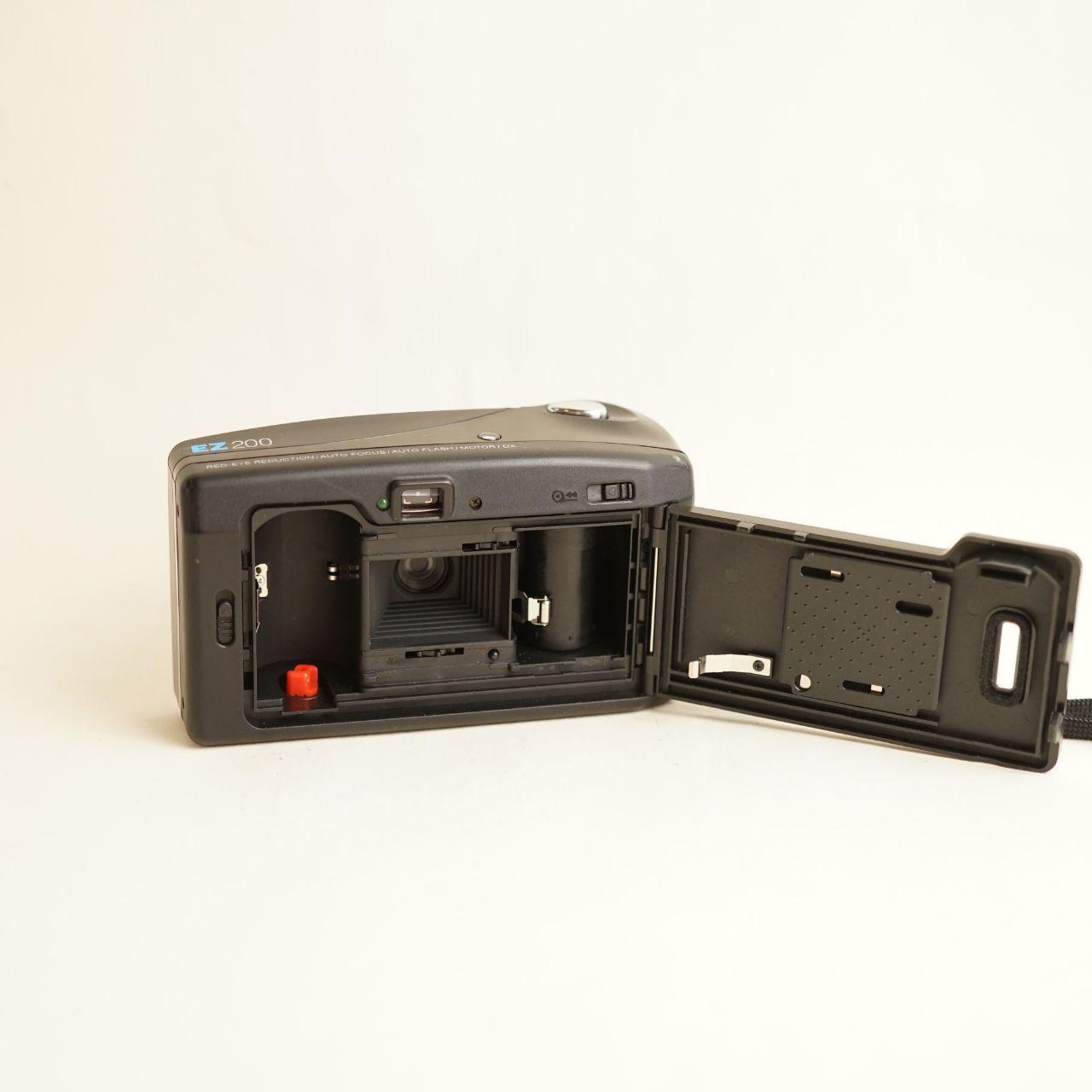 Vivitar EZ200 Film Camera | 35mm Point & Shoot | Tested & Working | Black