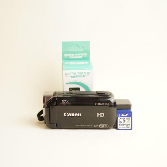 Canon Vixia HF R50 Camcorder | Tested & Working | Black