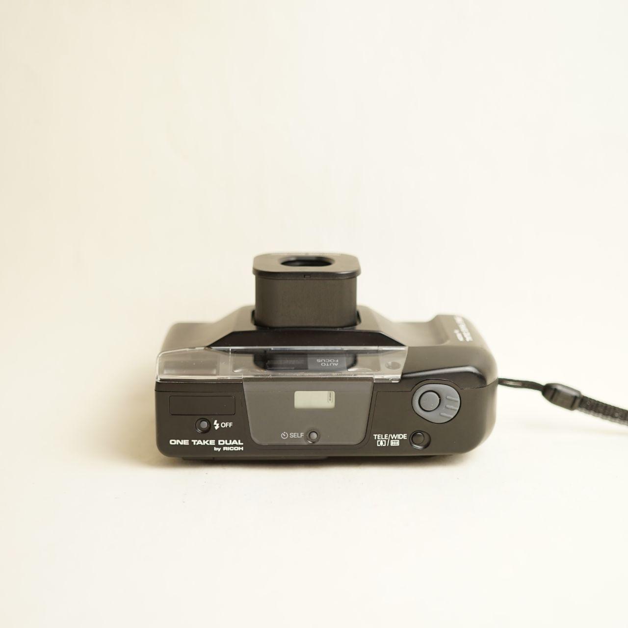 Ricoh One Take Dual Film Camera | 35mm Point & Shoot | Tested & Working | Black