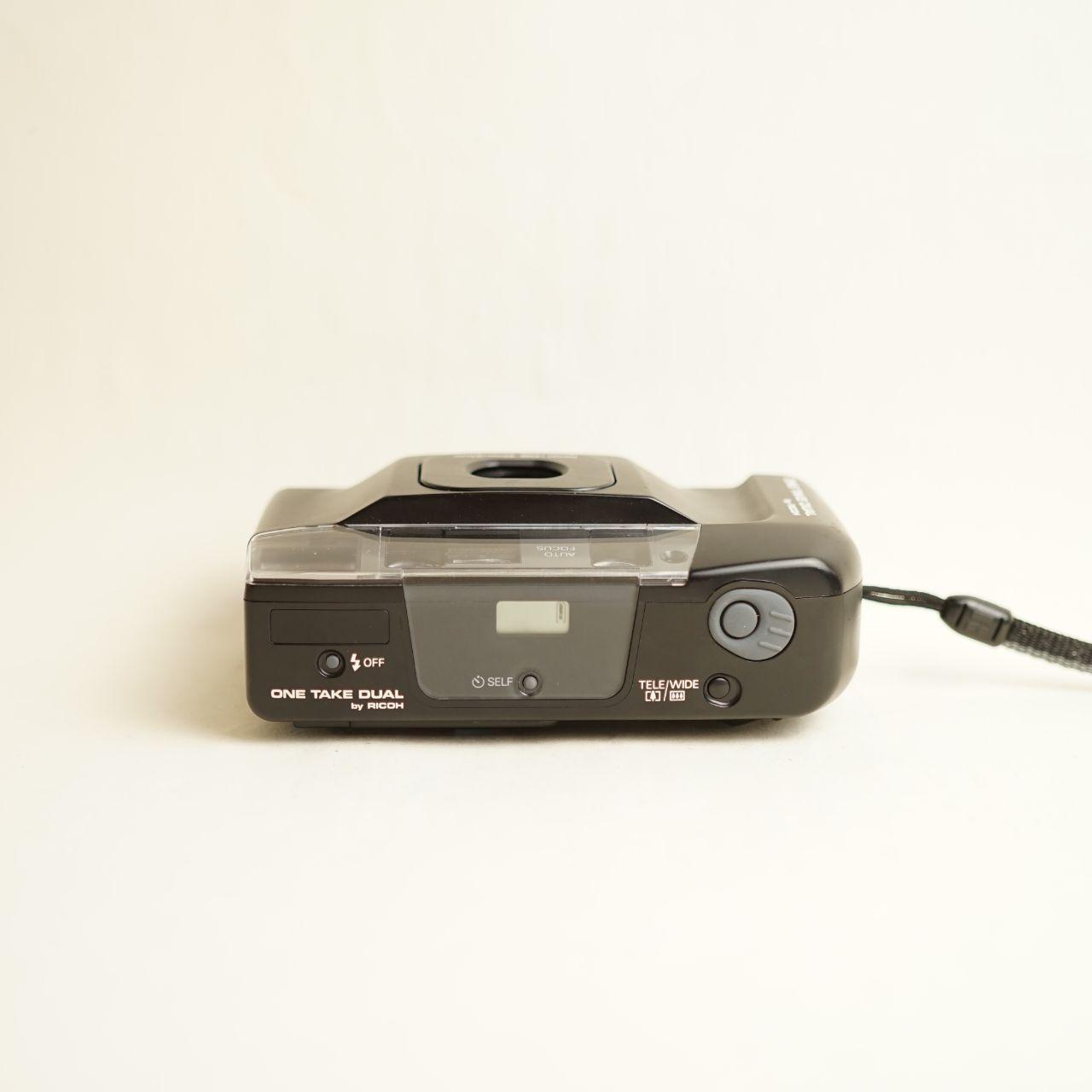 Ricoh One Take Dual Film Camera | 35mm Point & Shoot | Tested & Working | Black