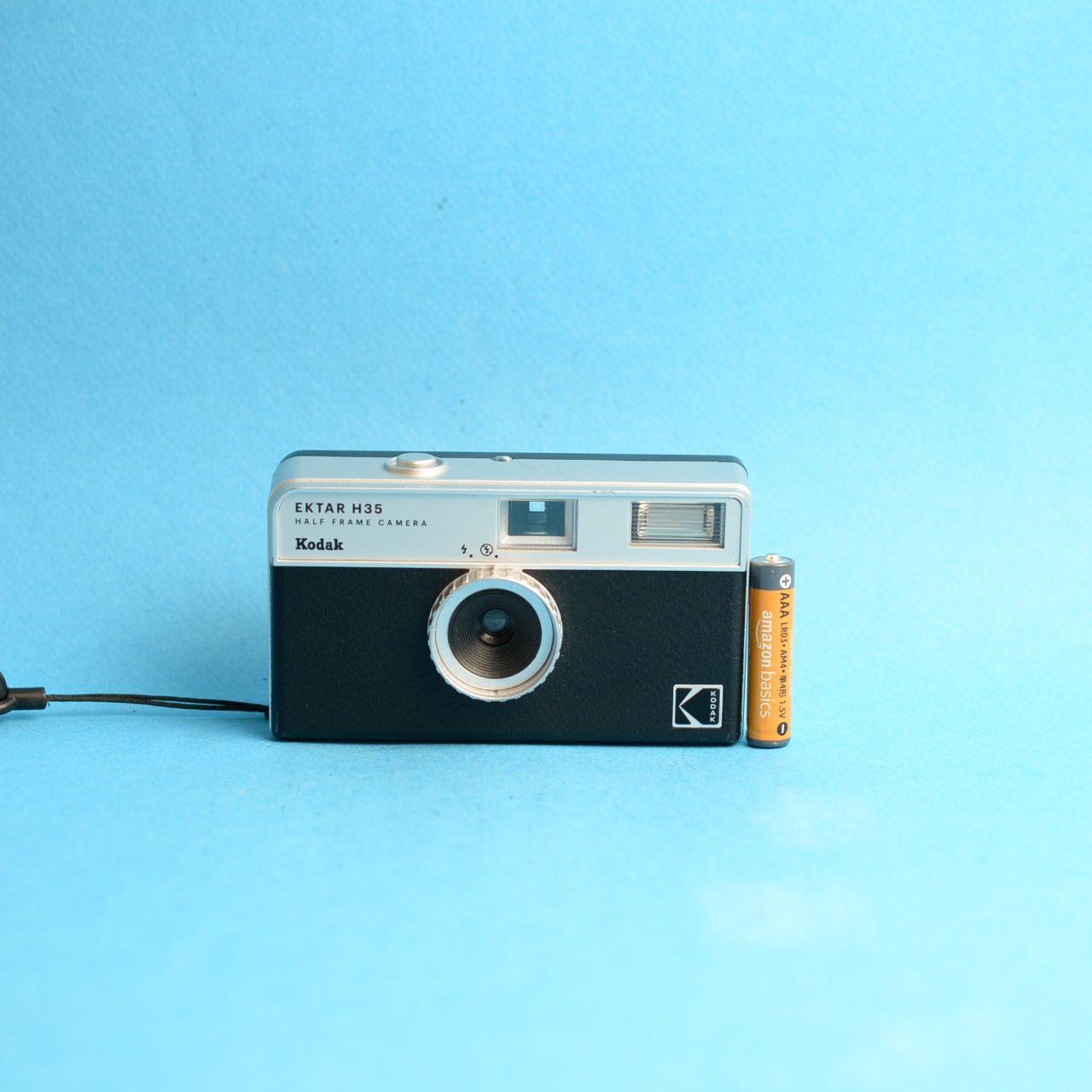 Kodak Ektar H35 Film Camera | 35mm Point & Shoot | Tested & Working | Black & Silver