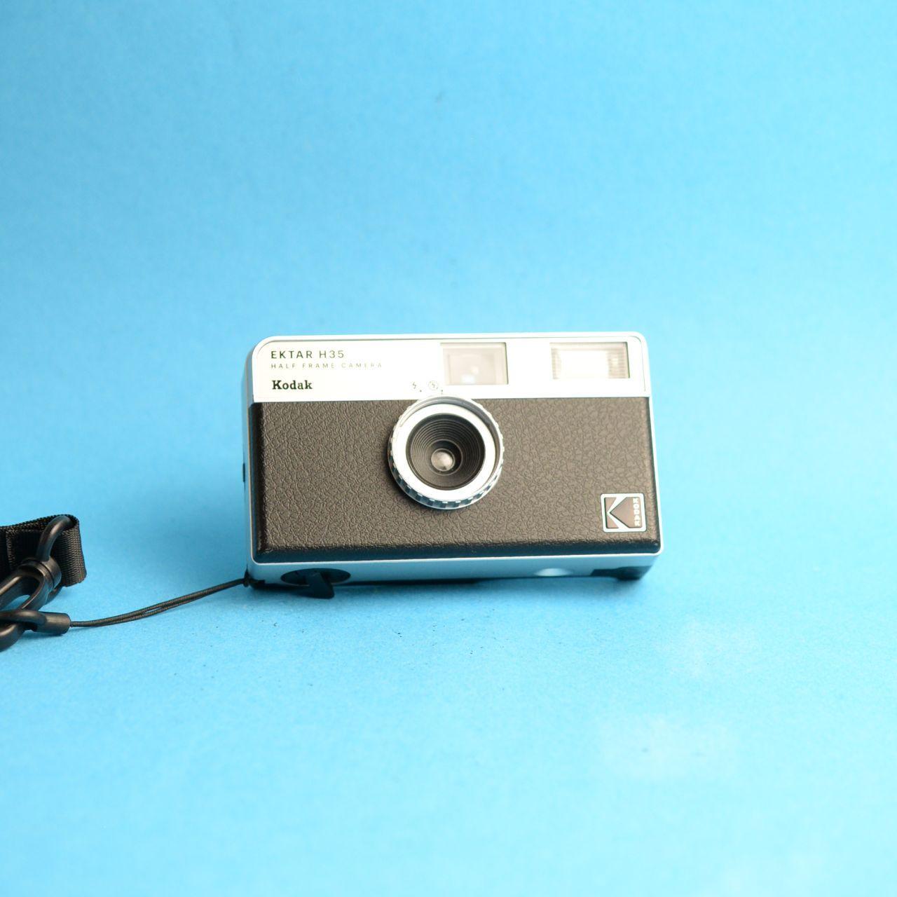 Kodak Ektar H35 Film Camera | 35mm Point & Shoot | Tested & Working | Black & Silver