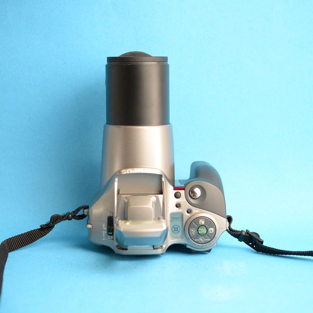 Olympus IS-30 DLX Film Camera | 35mm Point & Shoot | Tested & Working | Silver