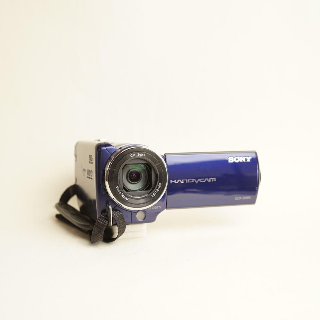 Sony Handycam DCR-SR68 Camcorder | Tested & Working | Navy