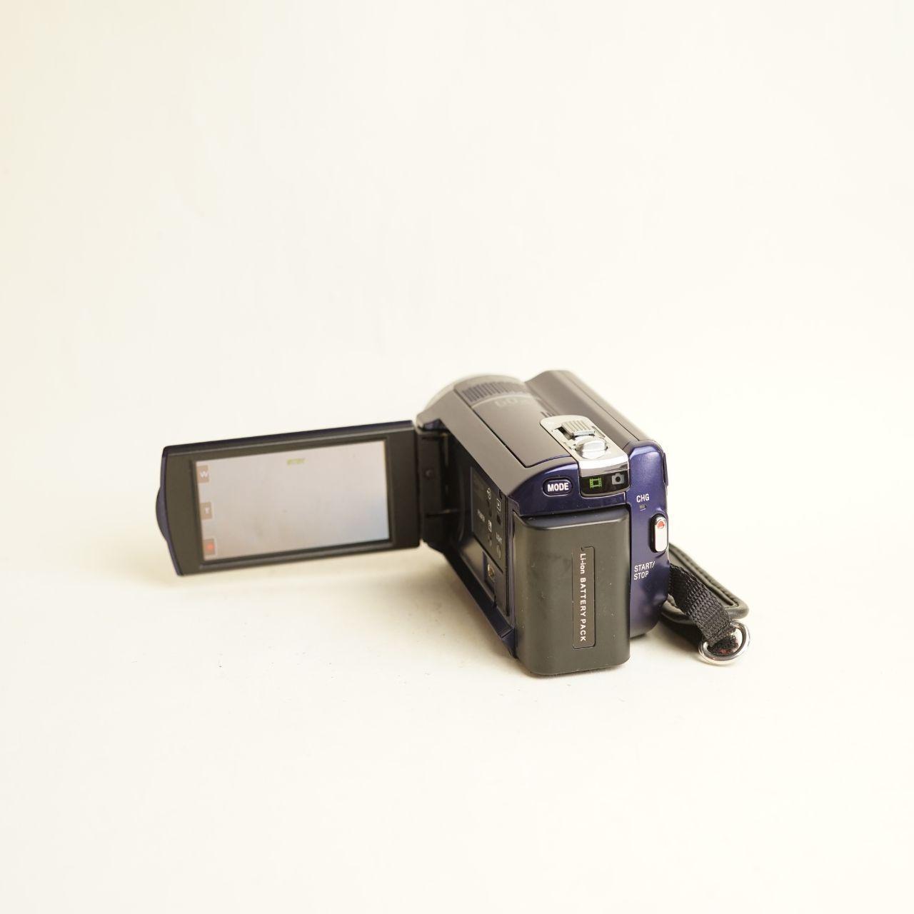 Sony Handycam DCR-SR68 Camcorder | Tested & Working | Navy