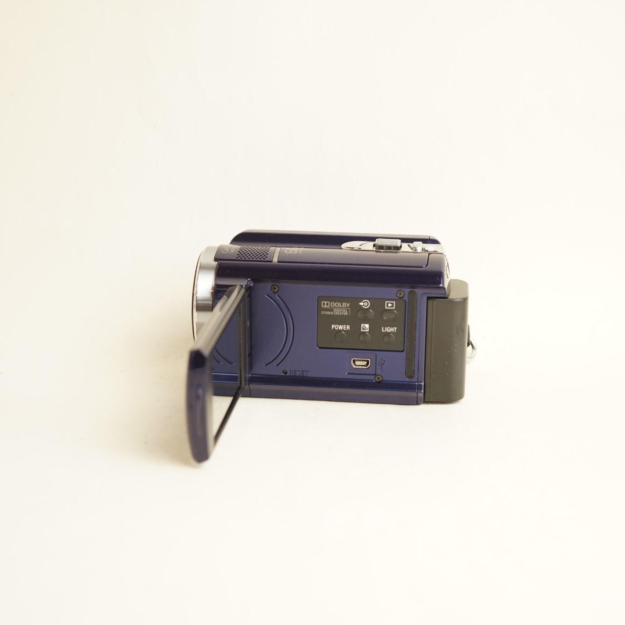 Sony Handycam DCR-SR68 Camcorder | Tested & Working | Navy