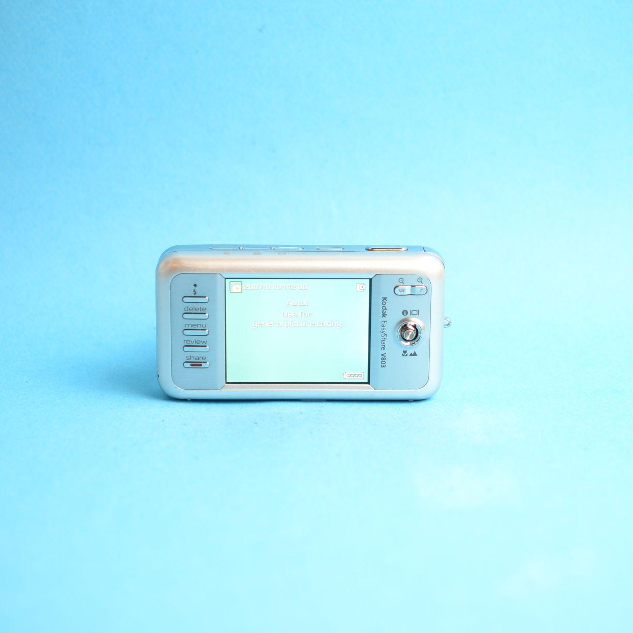 Kodak EasyShare V803 Digital Camera | 8.0MP | Tested & Working | Silver