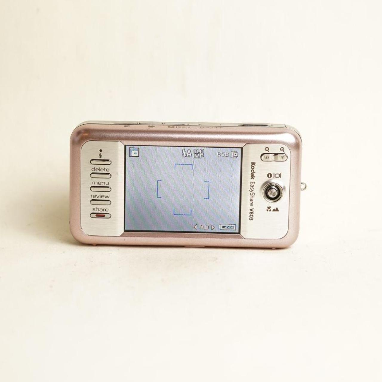 Kodak EasyShare V803 Digital Camera | 8.0MP | Tested & Working | Pink