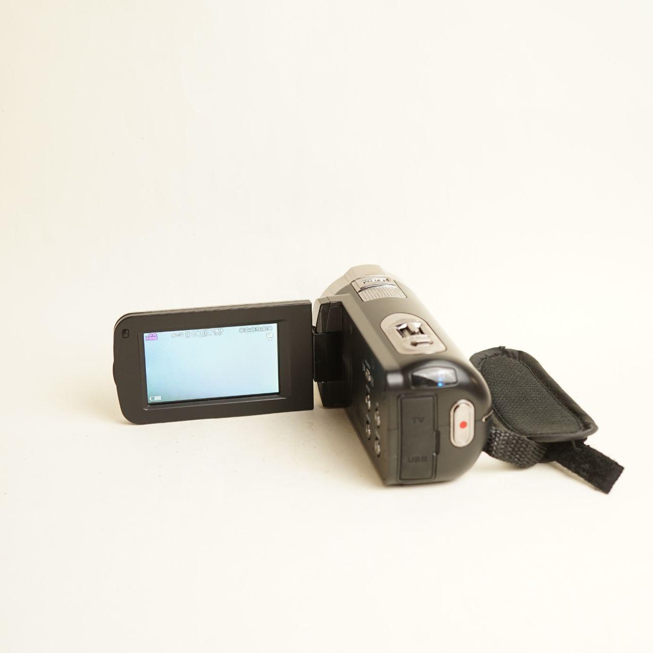 HD Camcorder | 24MP | Tested & Working | Black