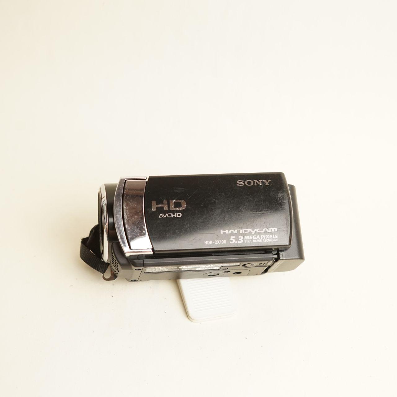Sony Handycam HDR-CX190 Camcorder | Tested & Working | Black