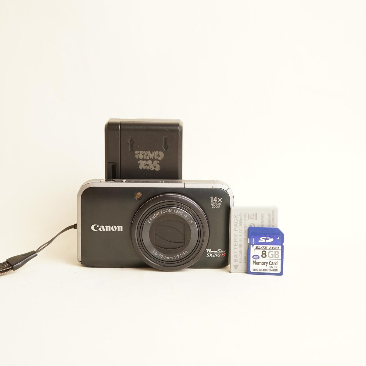 Canon PowerShot SX210 IS Digital Camera | 14.1MP | Tested 