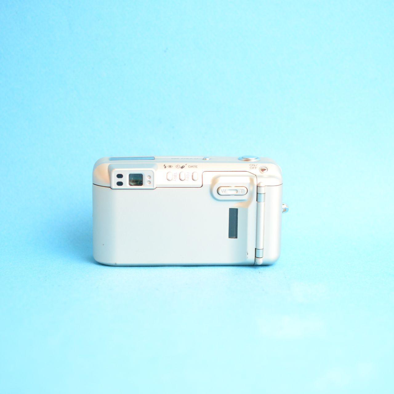 Minolta Freedom Zoom 140 Date Film Camera | 35mm Point & Shoot | Read Description | Silver