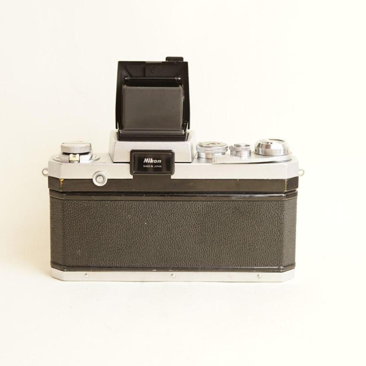 Nikon F Film Camera | FULL CLA | 35mm SLR | Tested & Working | Silver