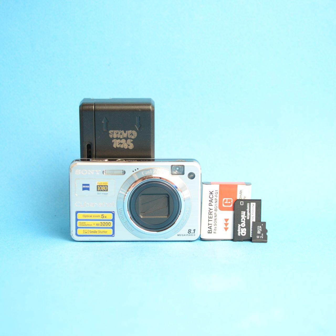 Sony Cyber-shot DSC-W150 Digital Camera | 8.1MP | Tested & Working | Silver