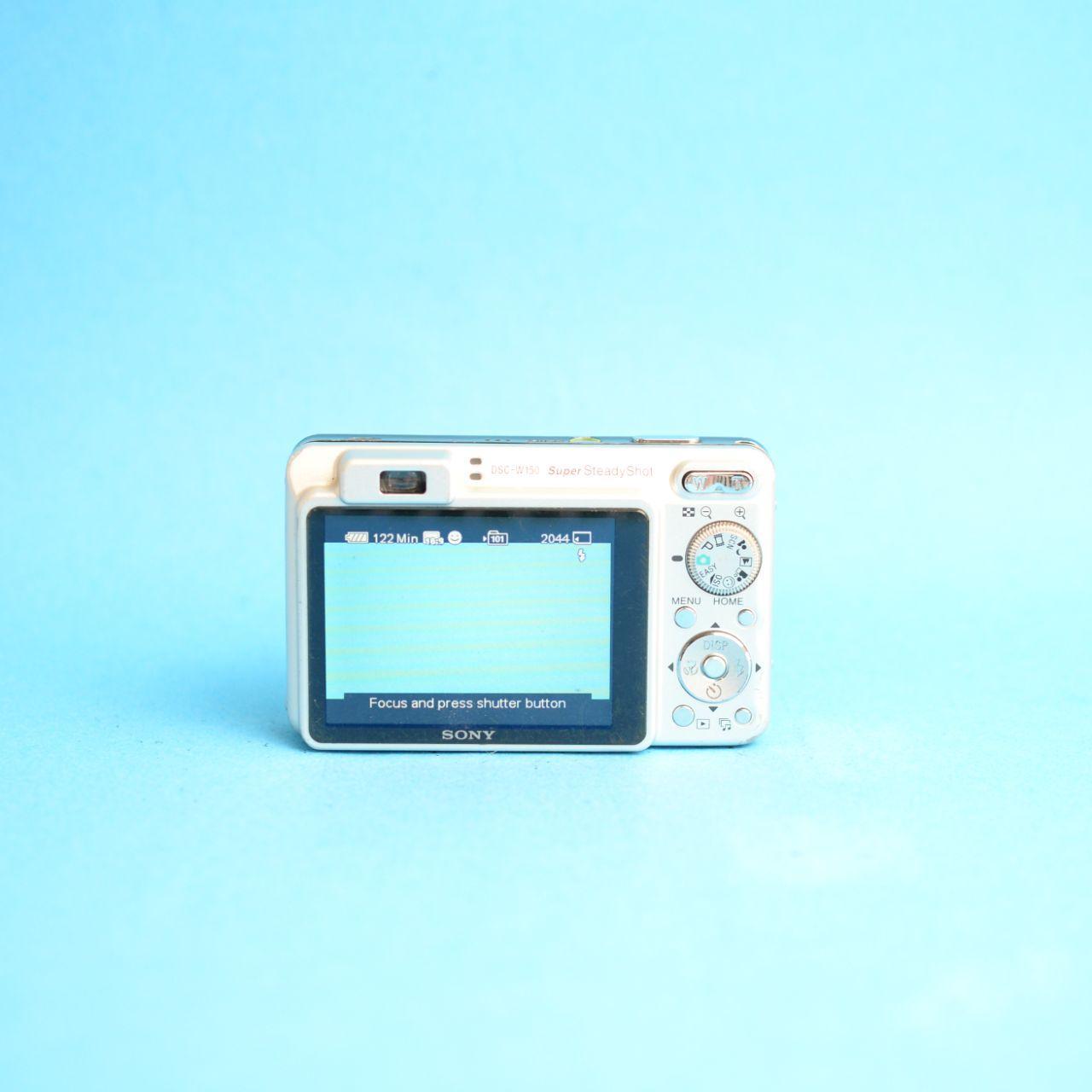 Sony Cyber-shot DSC-W150 Digital Camera | 8.1MP | Tested & Working | Silver