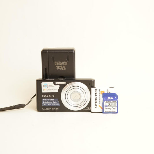 Sony Cyber-shot DSC-W610 Digital Camera | 14.1MP | Tested & Working | Black