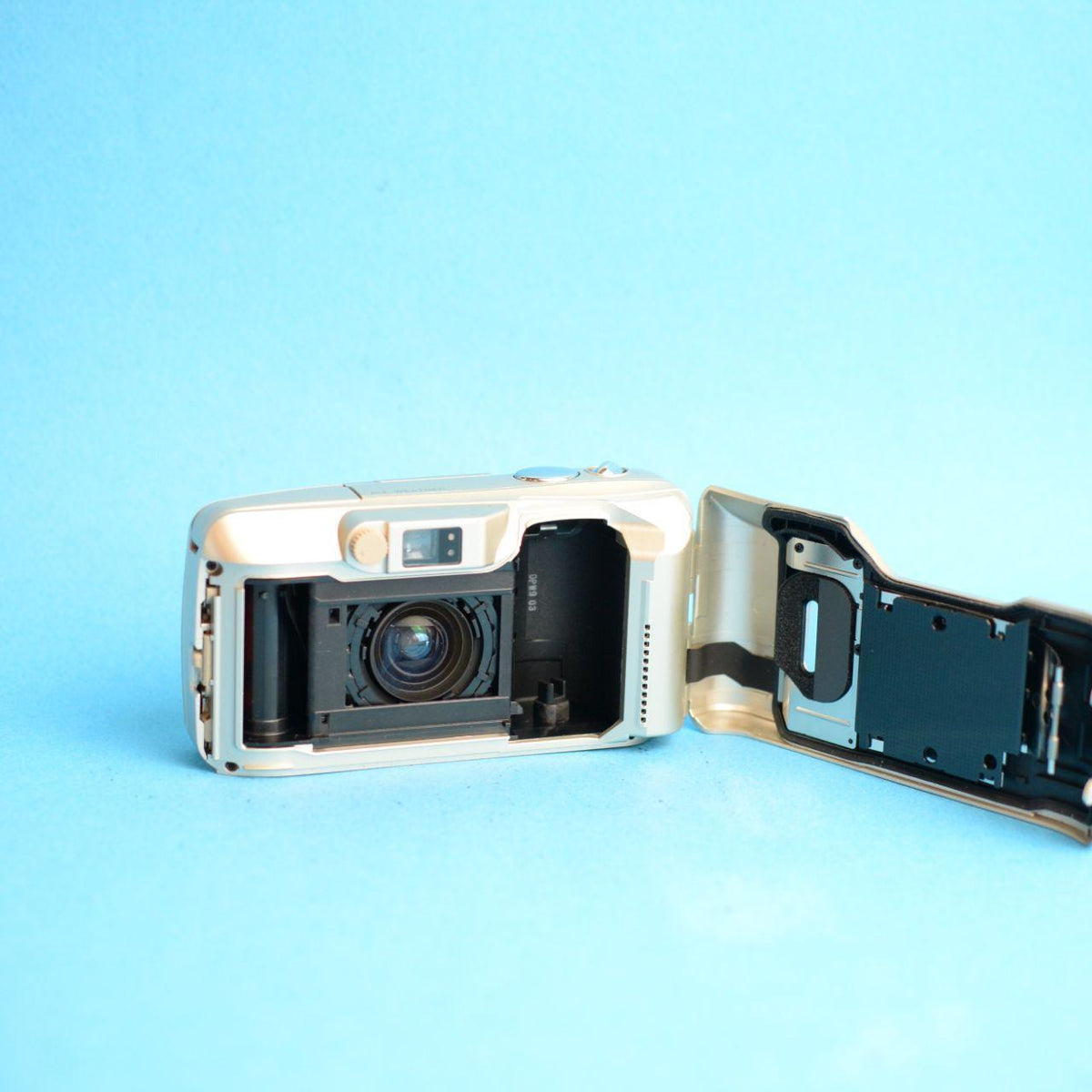 Olympus Stylus 150 Film Camera | 35mm Point & Shoot | Tested & Working | Gold