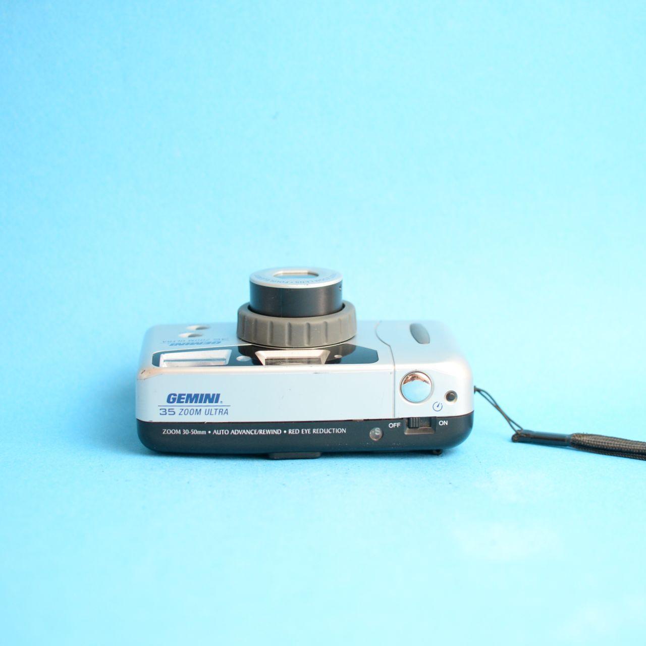 Gemini 35 Zoom Ultra Film Camera | 35mm Point & Shoot | Tested & Working | Silver
