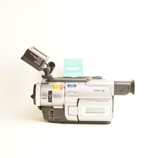 Sony Handycam DCR-TRV103 Camcorder | Tapeless Setup | Tested & Working | Silver