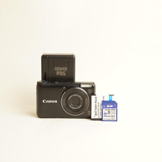 Canon PowerShot A2200 Digital Camera | 14.1MP |  Tested & Working  | Black