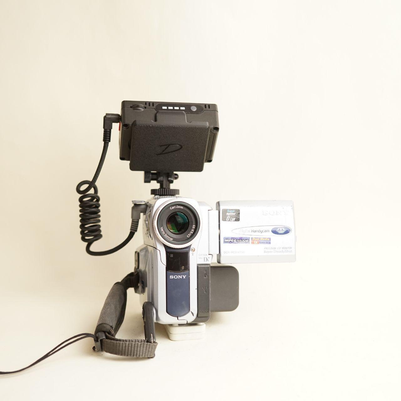 Sony Handycam DCR-PC9 Camcorder | MiniDV Tapeless Setup | Tested & Working | Silver