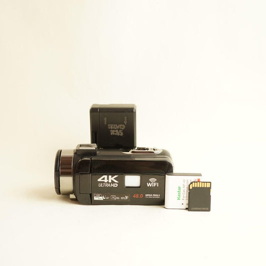 "4K" Ultra HD Digital Camcorder | 48MP | Tested & Working | Black