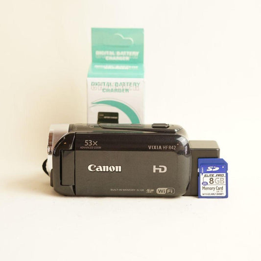 Canon Vixia HF R42 Camcorder | Tested & Working | Black