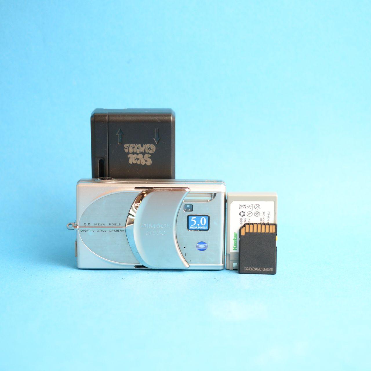 Konica Minolta DiMAGE G530 Digital Camera | 5.0MP | Read Description | Silver