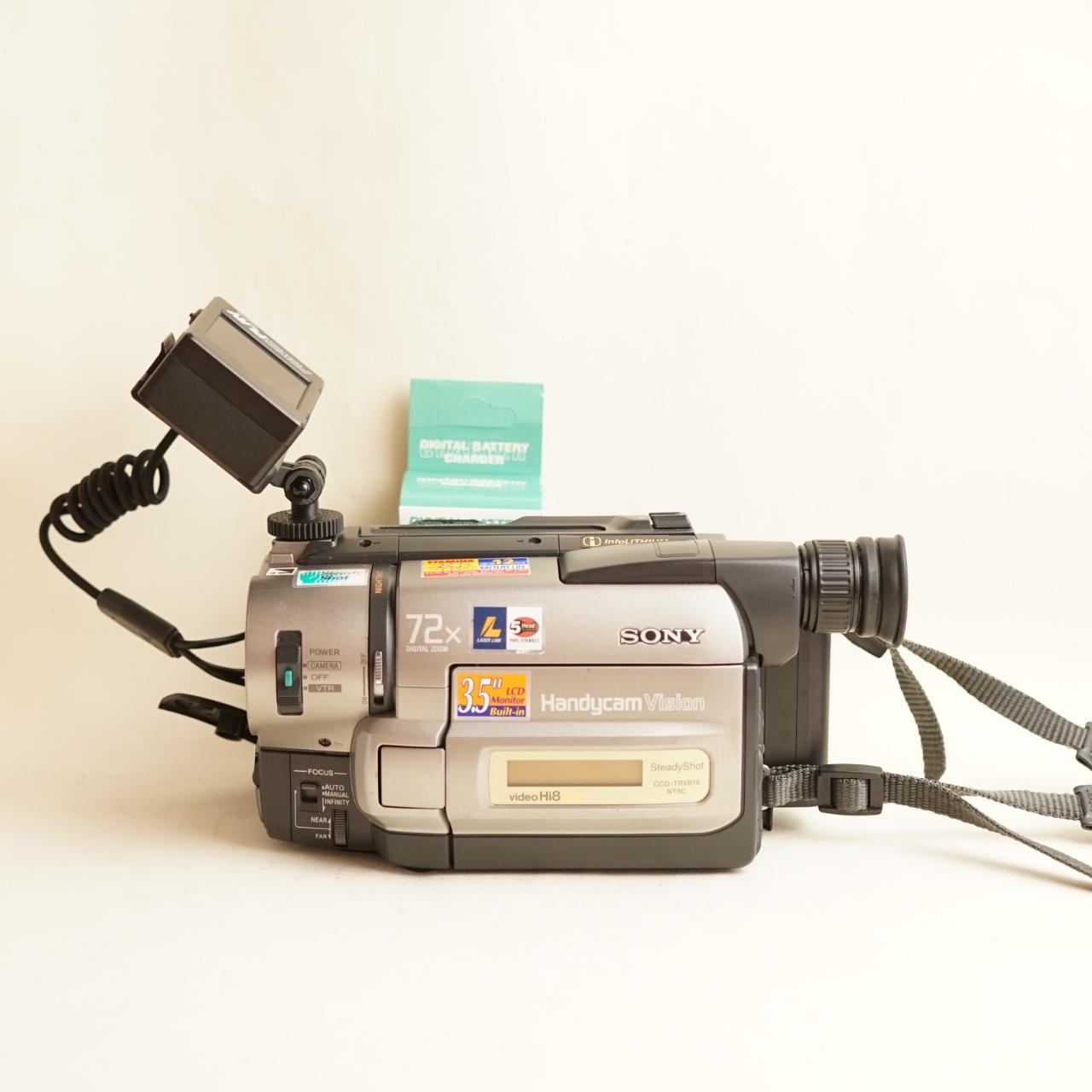 Sony Handycam CCD-TRV815 Camcorder | Tapeless Setup | Tested & Working | Black