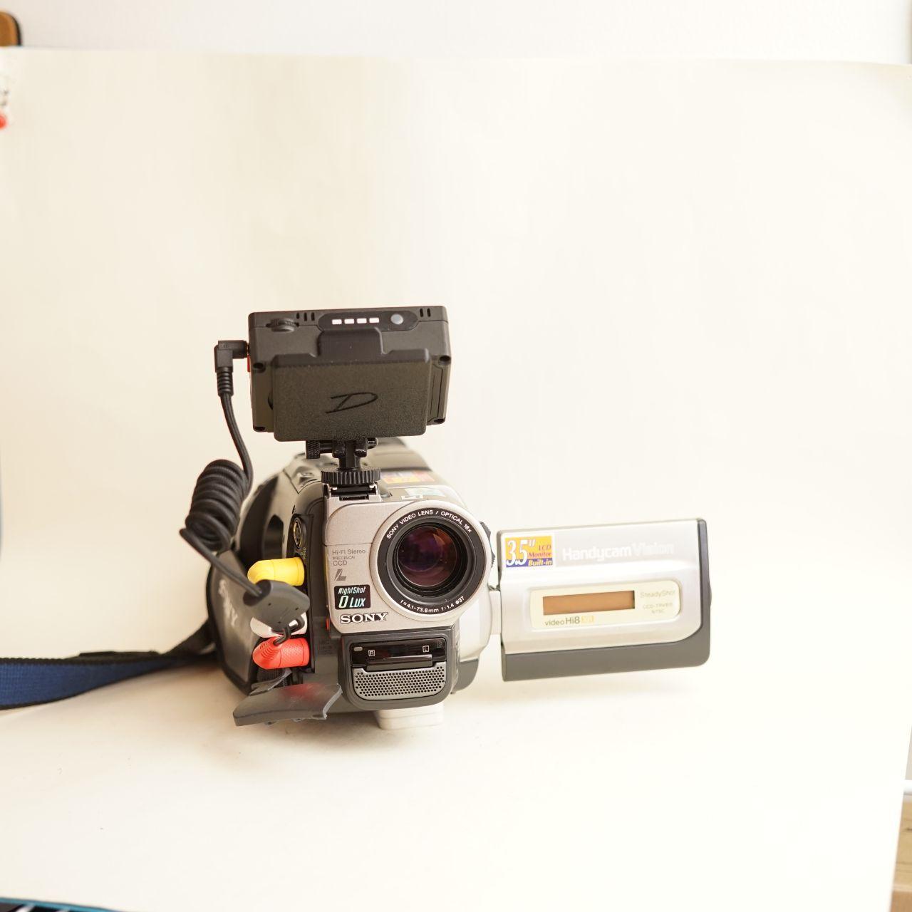 Sony Handycam CCD-TRV815 Camcorder | Tapeless Setup | Tested & Working | Black