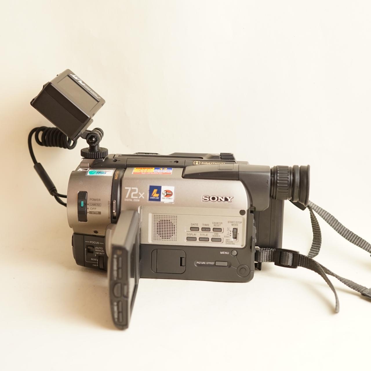 Sony Handycam CCD-TRV815 Camcorder | Tapeless Setup | Tested & Working | Black