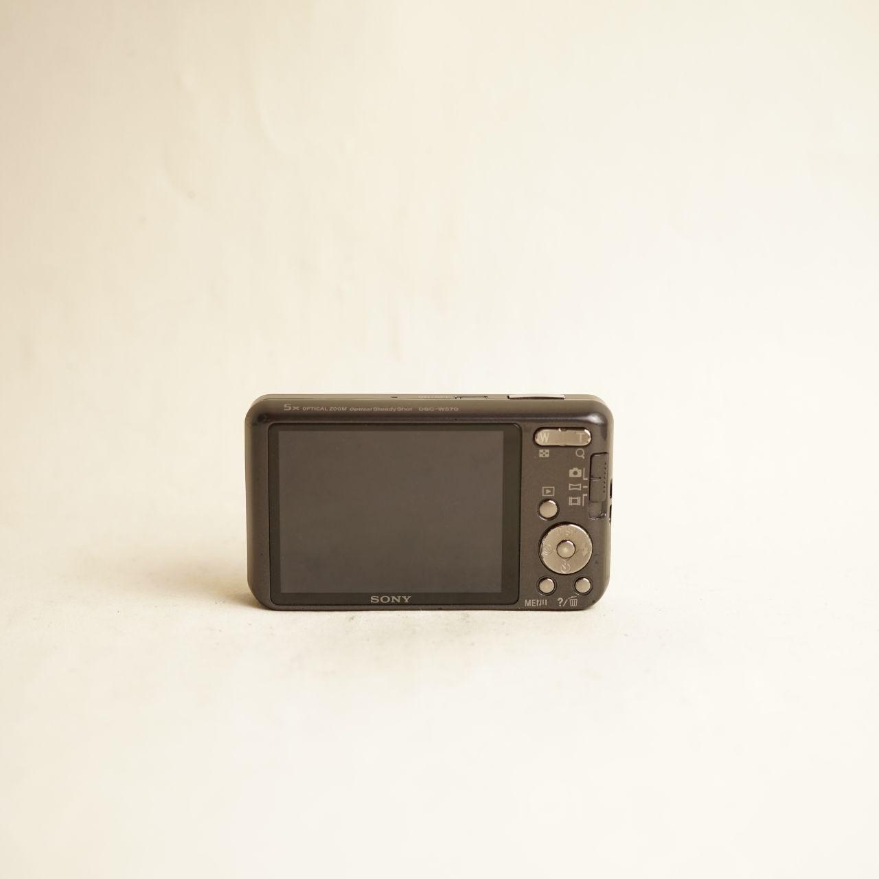 Sony Cyber-shot DSC-W570 Digital Camera | 16.1MP | Read Description | Grey