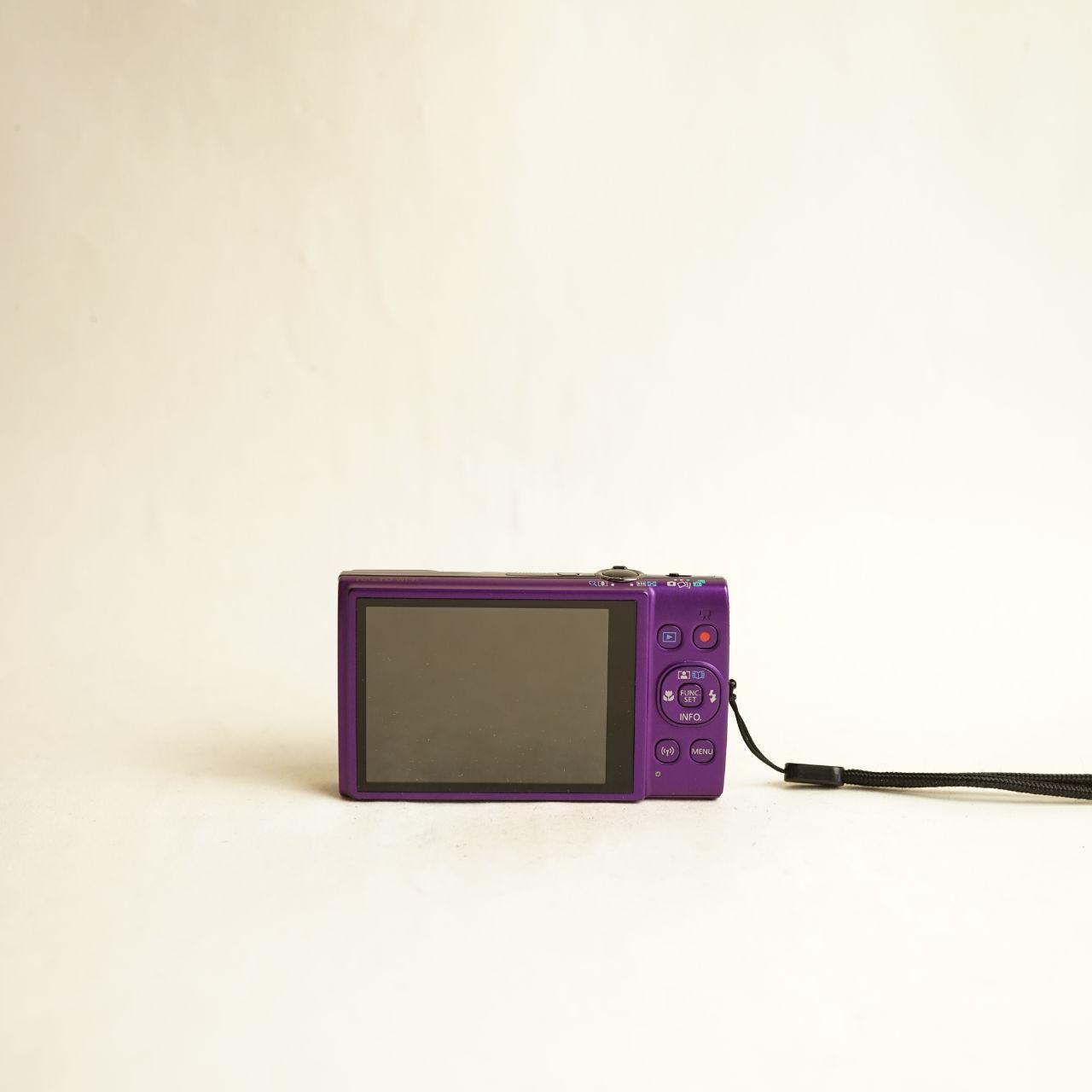 Canon PowerShot ELPH 360 HS Digital Camera | 20.2MP | Tested & Working | Purple