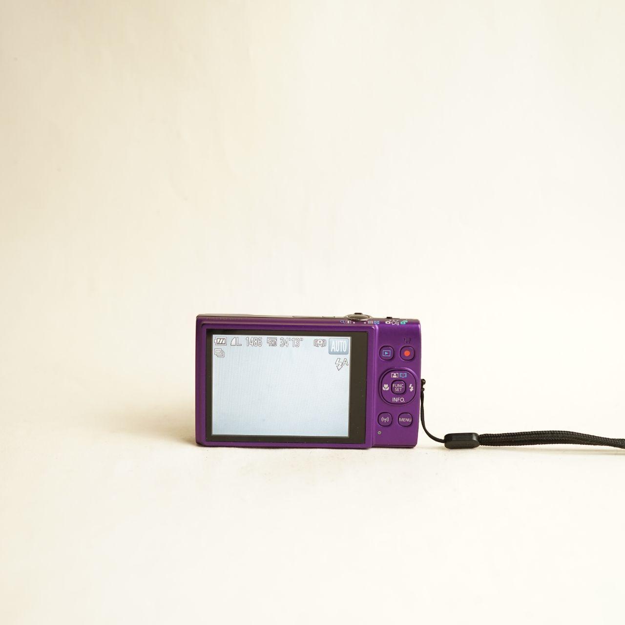 Canon PowerShot ELPH 360 HS Digital Camera | 20.2MP | Tested & Working | Purple