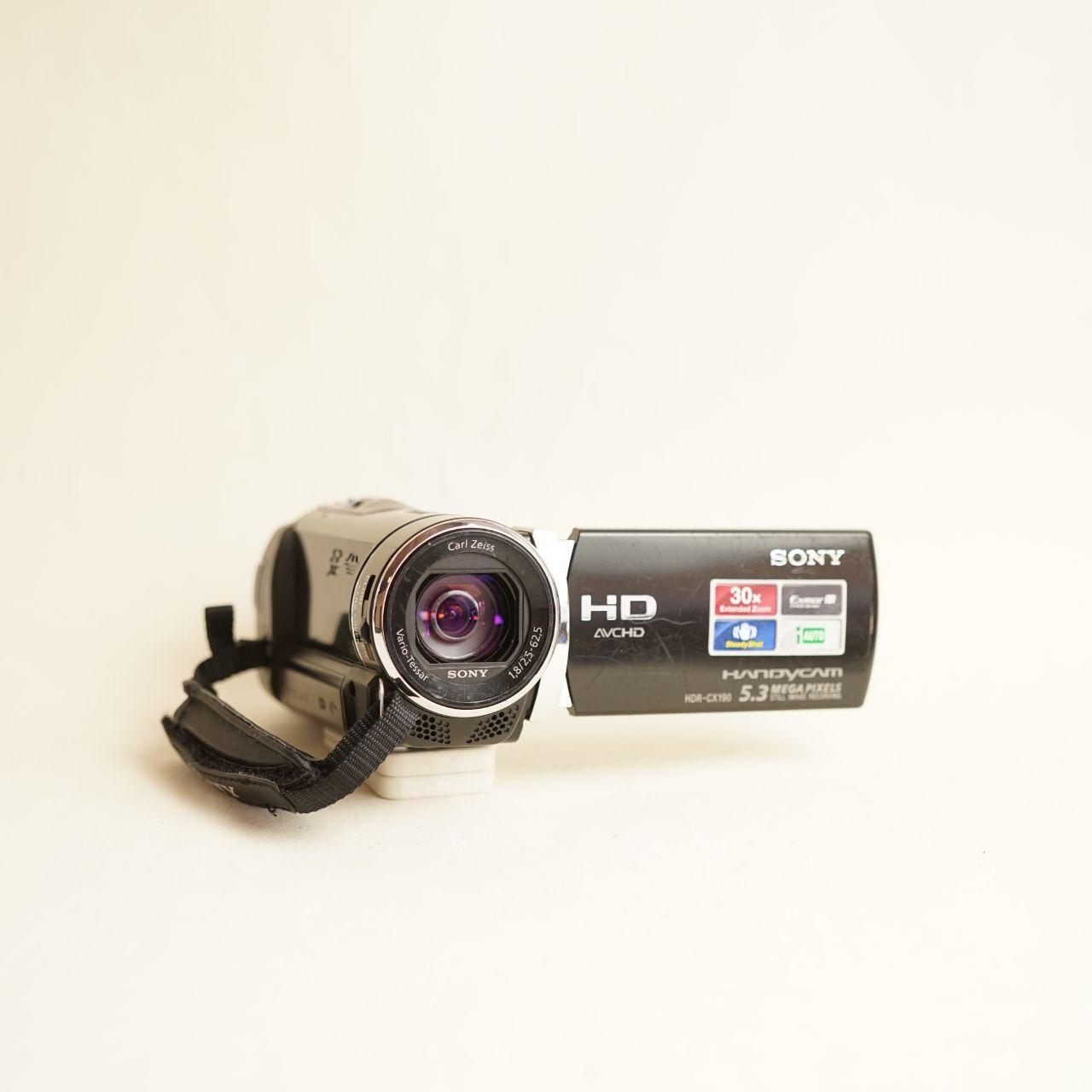 Sony Handycam HDR-CX190 Camcorder | Tested & Working | Black
