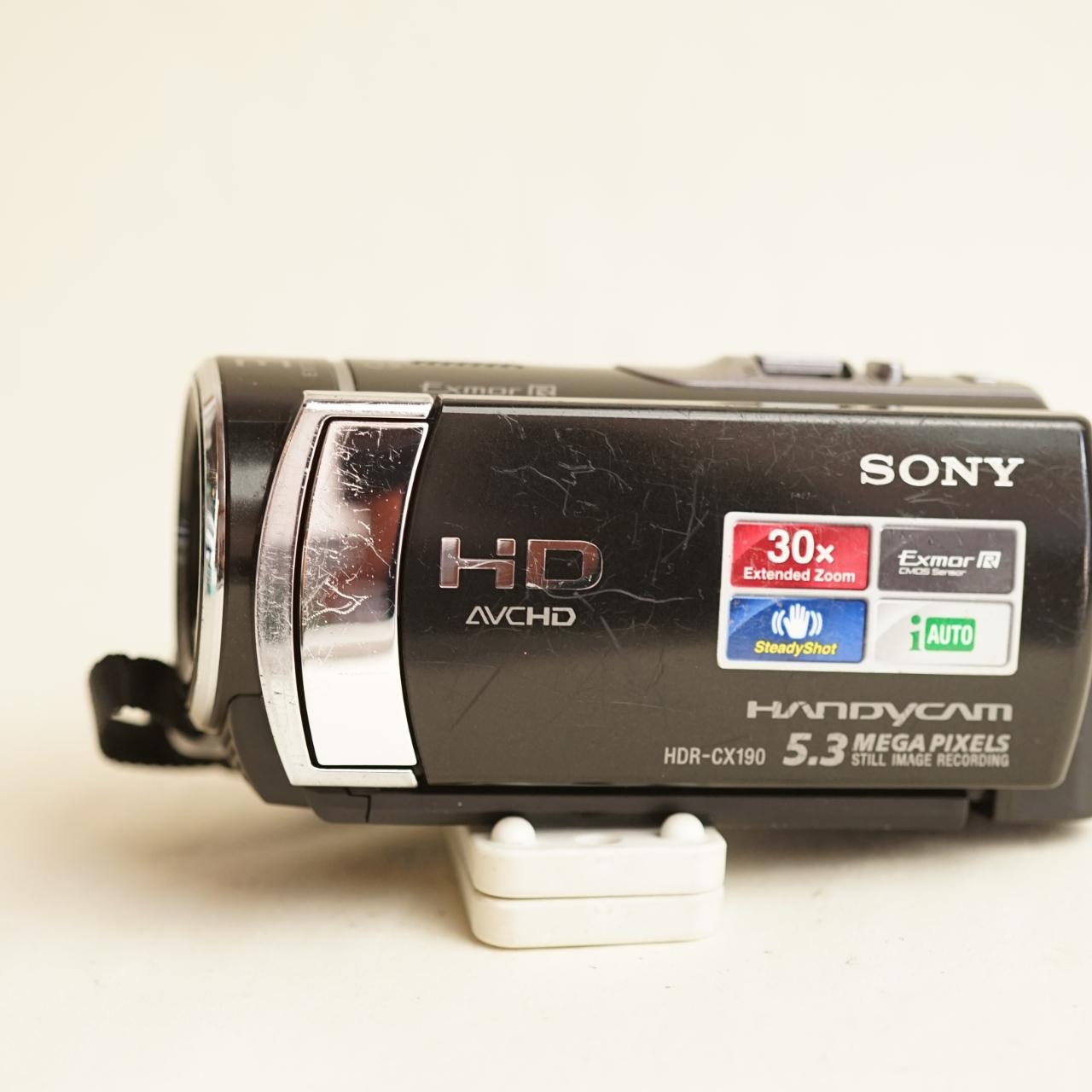 Sony Handycam HDR-CX190 Camcorder | Tested & Working | Black