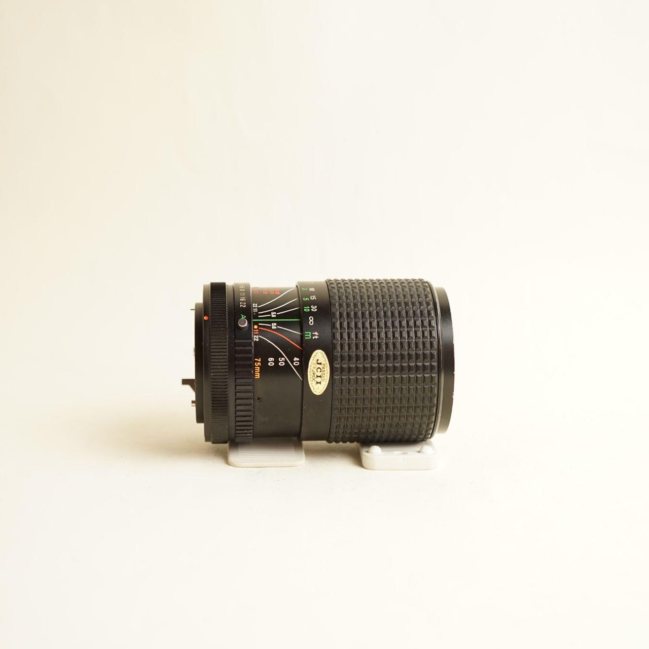 Ozunon MC Auto Zoom 35-75mm f/3.5-4.8 Lens | Canon FD Mount | 55mm | Tested & Working