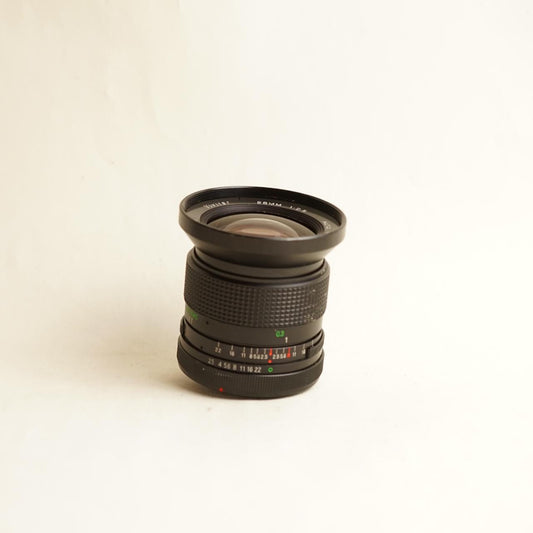Vivitar 28mm f/2.5 Auto Wide-Angle Lens | Canon FD Mount | 67mm | Tested & Working